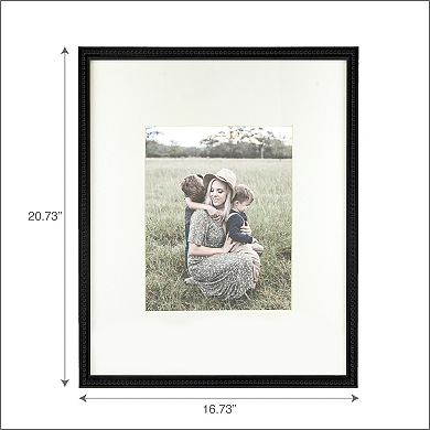 Belle Maison 11" x 14" Matted Beaded Wall Frame