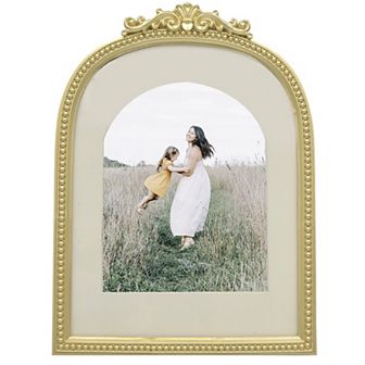 Belle Maison 8" x 10" Matted Beaded Arch Wall Frame
