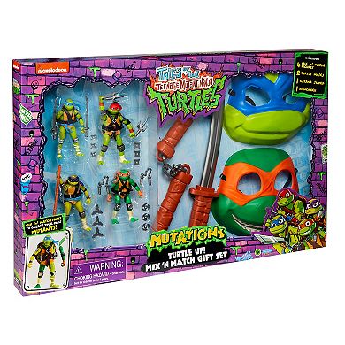 Teenage Mutant Ninja Turtles Turtle Up Mix N Match Play Set