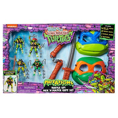 Teenage Mutant Ninja Turtles Turtle Up Mix N Match Play Set