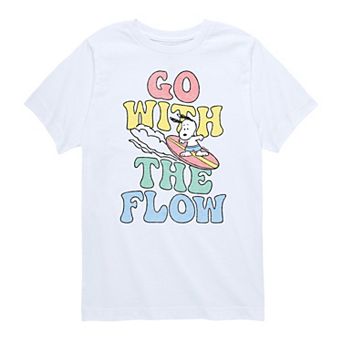 Boys 8-20 Peanuts Snoopy Go With The Flow Graphic Tee