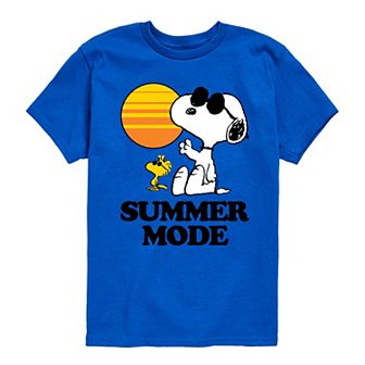Boys 8-20 Peanuts Snoopy Summer Mode Graphic Tee