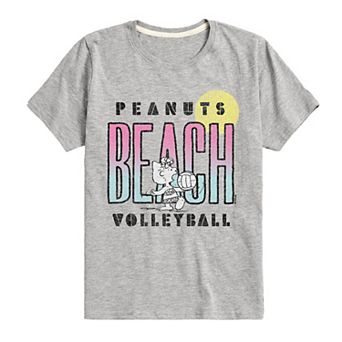 Boys 8-20 Peanuts Sally Beach Volleyball Graphic Tee