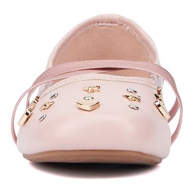 Olivia Miller Atomic Vibe Girls' Stud Flats