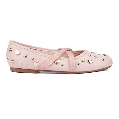 Olivia Miller Atomic Vibe Girls' Stud Flats