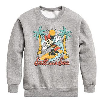 Disney's Minnie Mouse Boys 8-20 Salt & Sea Crew Fleece Sweatshirt