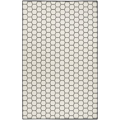 Nourison Reversible Indoor / Outdoor Geometric Rug