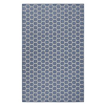 Nourison Reversible Indoor / Outdoor Geometric Rug