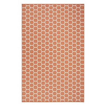 Nourison Reversible Indoor / Outdoor Geometric Rug