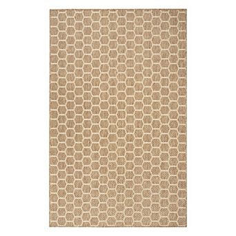 Nourison Reversible Indoor / Outdoor Geometric Rug