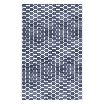 Nourison Reversible Indoor / Outdoor Geometric Rug