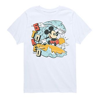 Disney's Mickey Mouse Boys 8-20 Surf Stoked Graphic Tee