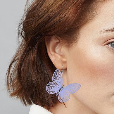 Simply Vera Vera Wang Butterfly Drop Earrings