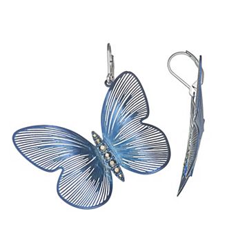 Simply Vera Vera Wang Butterfly Drop Earrings