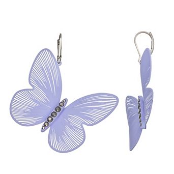 Simply Vera Vera Wang Butterfly Drop Earrings