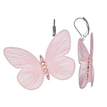 Simply Vera Vera Wang Butterfly Drop Earrings