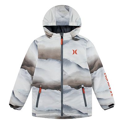 Boys 8 20 Hurley Water Resistant Heavyweight Snowboard Jacket