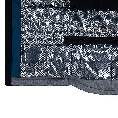 Boys 8-20 Hurley Colorblock Heavyweight Water Resistant Snowboard Jacket