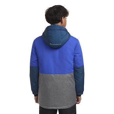 Boys 8-20 Hurley Colorblock Heavyweight Water Resistant Snowboard Jacket