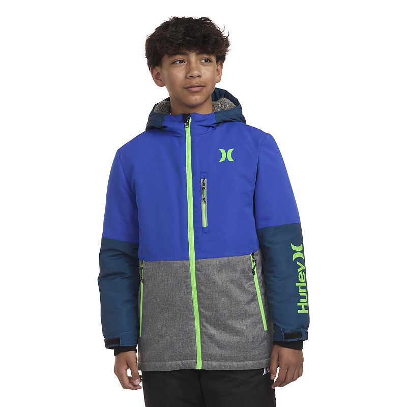 Boys 8-20 Hurley Colorblock Heavyweight Water Resistant Snowboard