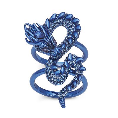 Simply Vera Vera Wang Blue Tone Dragon Ring