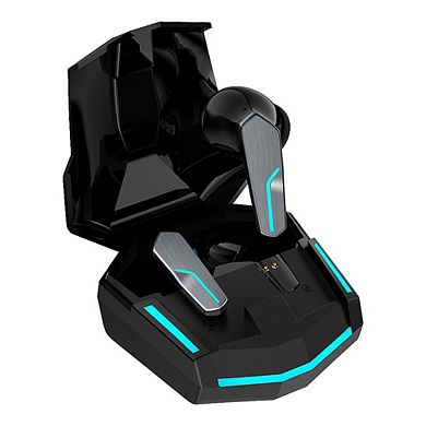 TrueBuds Armor Wireless Earbuds - Bluetooth 5.3, 15hr Battery, LED Charging Case