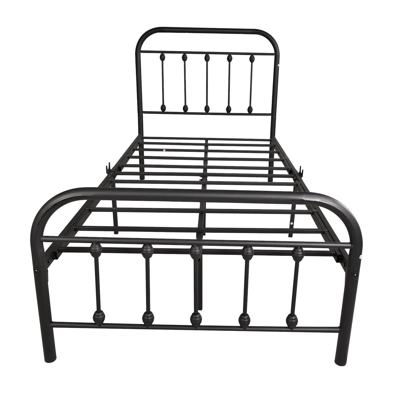 Hivvago Twinsized Heavy Duty Full Metal Easy Assembly Platform Bed Frame