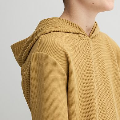 Boys 8-20 Layer 8 Waffle Weave Hoodie