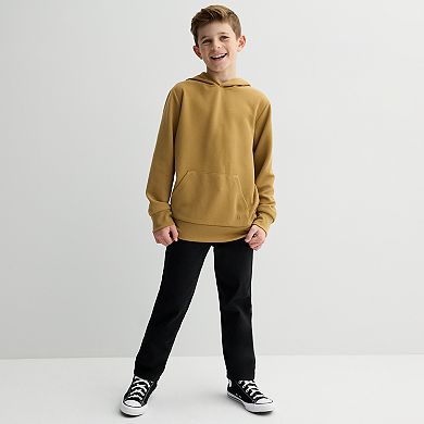 Boys 8-20 Layer 8 Waffle Weave Hoodie