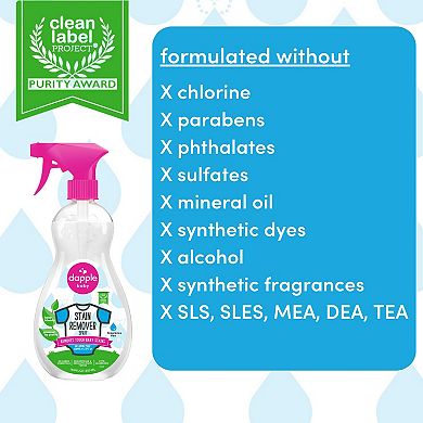 Dapple Baby Fragrance Free Stain Remover Spray 16.9oz