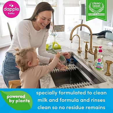Dapple Baby Bottle & Dish Soap Refill Fragrance Free 16.9oz