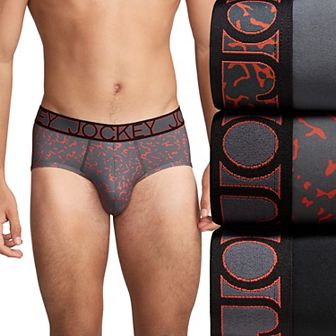 Men's Jockey® 3-Pack Active Microfiber Briefs