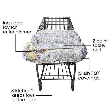 Boppy Sunshine Shopping Cart and High Chair Cover