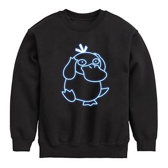 Boys 8-20 Pokemon Neon Psyduck Fleece Sweatshirt