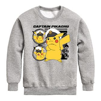 Boys 8-20 Pokemon Captain Pikachu Fleece Sweatshirt