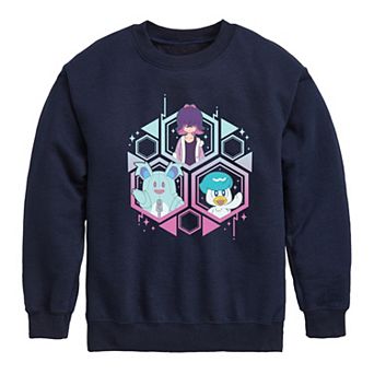 Boys 8-20 Pokemon Nidothing Dot Quaxly Crew Fleece Sweatshirt