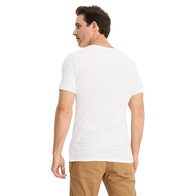 Men's Jockey 3-Pack Smooth Fit Cotton Stretch V-Neck Undershirt
