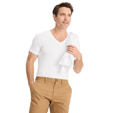 Men's Jockey 3-Pack Smooth Fit Cotton Stretch V-Neck Undershirt