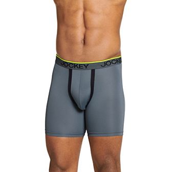 Men's Jockey® 3+1 Bonus Pack Chafe-Proof Pouch Microfiber 6" Boxer Briefs