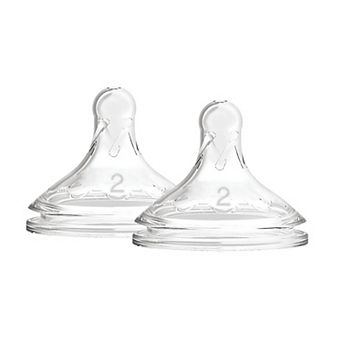 Dr. Brown's Level 3 Nipple Wide Neck Nipple 2-Pack