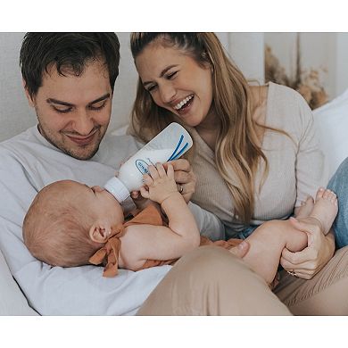 Dr. Brown's Natural Flow Anti-Colic Options+ 3-Pack 8-oz. Narrow Baby Bottles