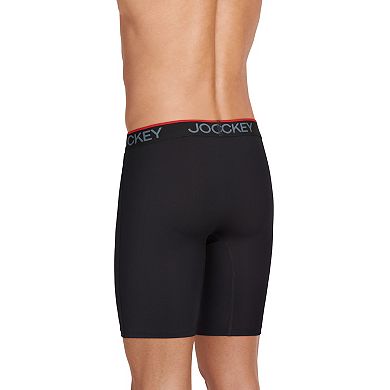 Men's Jockey® 3+1 Bonus Pack Chafe-Proof Pouch Microfiber 8.5" Boxer Briefs