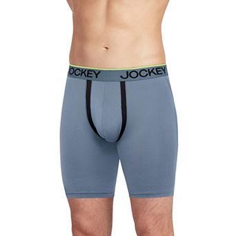 Men's Jockey® 3+1 Bonus Pack Chafe-Proof Pouch Microfiber 8.5" Boxer Briefs