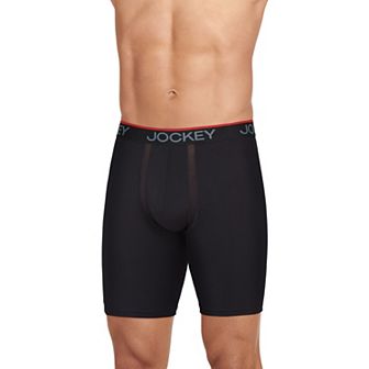 Men's Jockey® 3+1 Bonus Pack Chafe-Proof Pouch Microfiber 8.5" Boxer Briefs