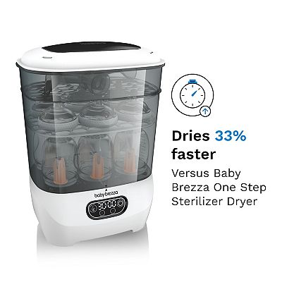 5541. ベビーナーサリー ガラスジャー セット Baby Brezza Advanced One-Step Baby Bottle Sterilizer Dryer