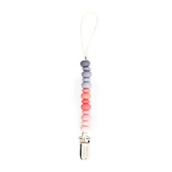 Bella Tunno Moss Duo Beaded Pacifier Clip
