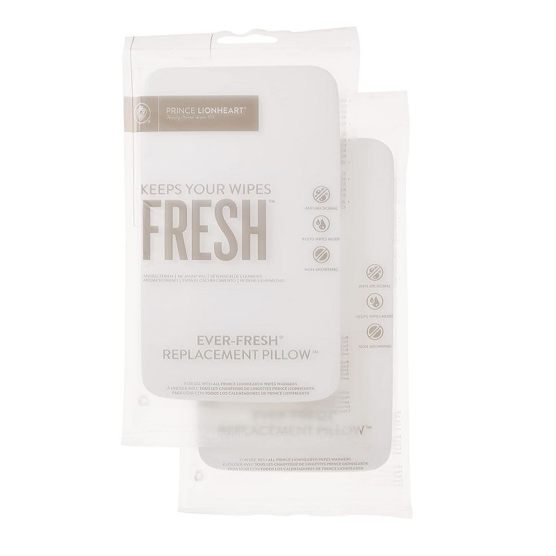 UPC 049345002393 product image for Prince Lionheart Everfresh Replacement Pillows for Wipes Warmer, White | upcitemdb.com