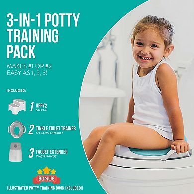 Prince Lionheart 3-in-1 Potty Training Pack