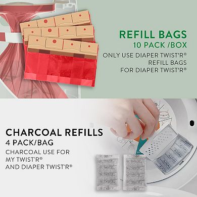 Prince Lionheart Diaper Twist'R Refill Bags 10-pk.