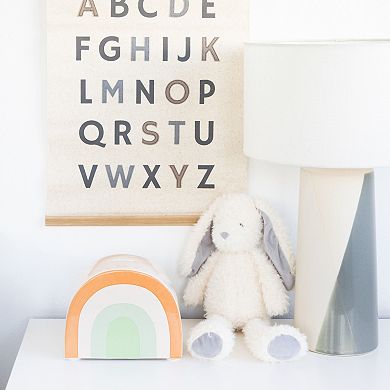 Pearhead Ceramic Rainbow Children's Coin Bank